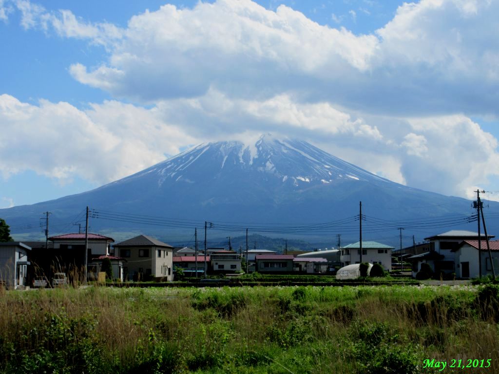 画像１１（明見地区からの富士山）