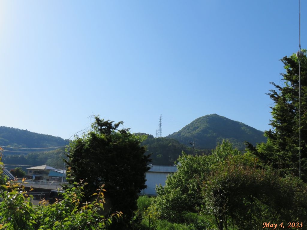画像１（今朝の空）